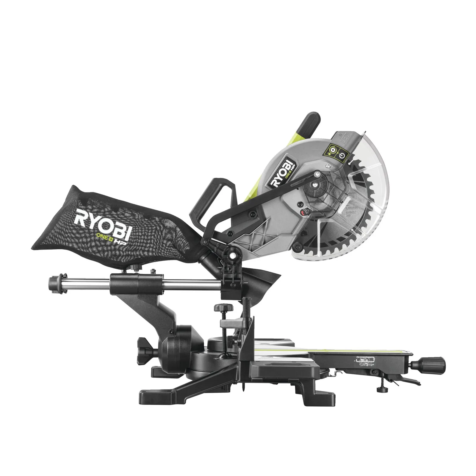 Аккумуляторная торцовочная пила Ryobi RMS18254X-0 — фото производителя