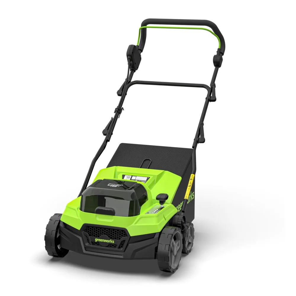 Аэратор-скарификатор Greenworks GD2X24SC38II