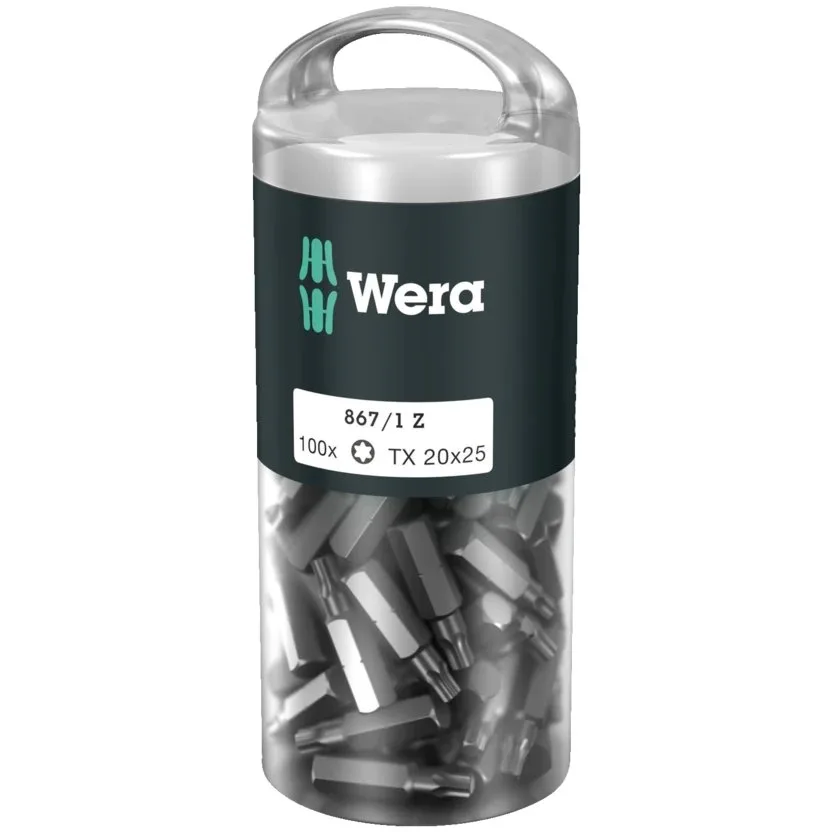 Насадки DIY 100 Wera 867/1 TORX®