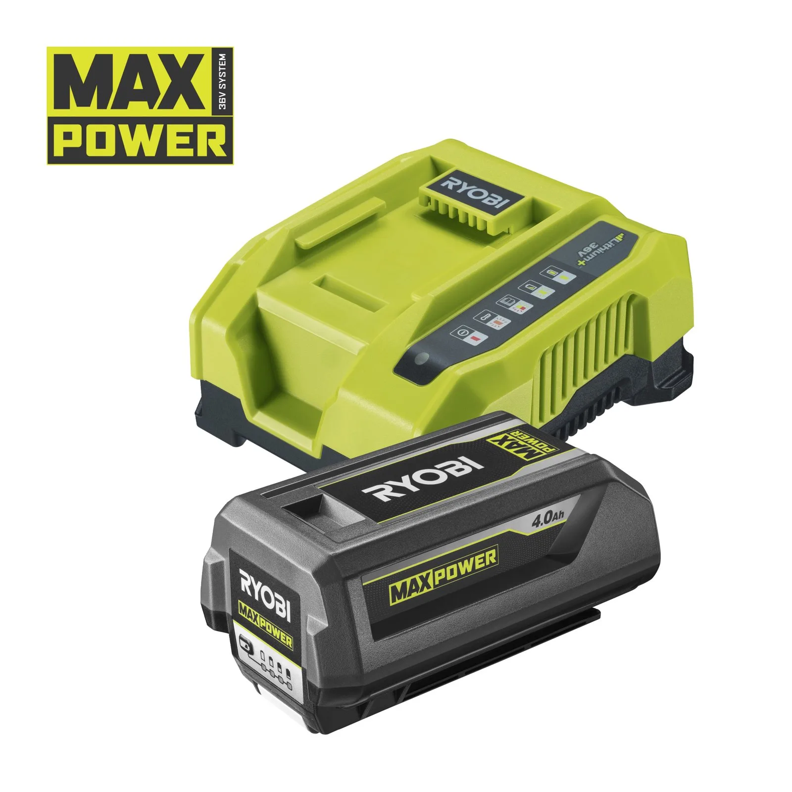 Аккумулятор с зарядным устройством Ryobi RY36BK60B-140