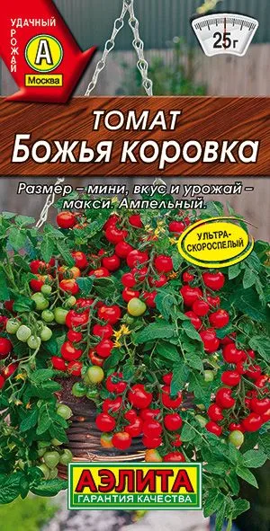 Семена: Томат Божья коровка