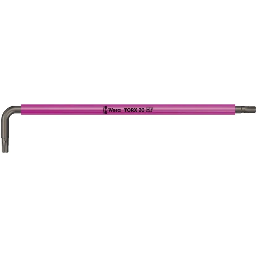 Шестигранный ключ Wera 967 SXL HF Г-образные ключ TORX® Multicolour с фиксирующей функцией, удлиненный