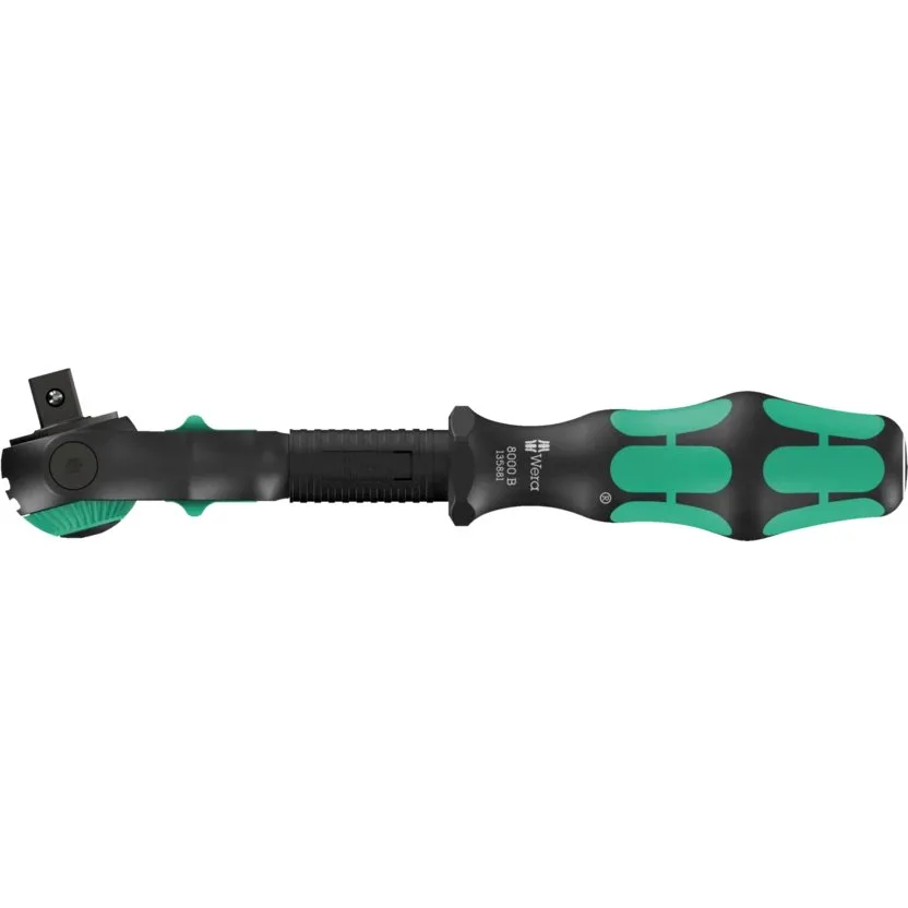 Трещотка 8000 B Black Edition Zyklop Speed, 3/8" Wera