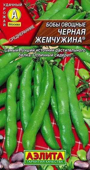 Фасоль Бобы овощные Черная жемчужина ®