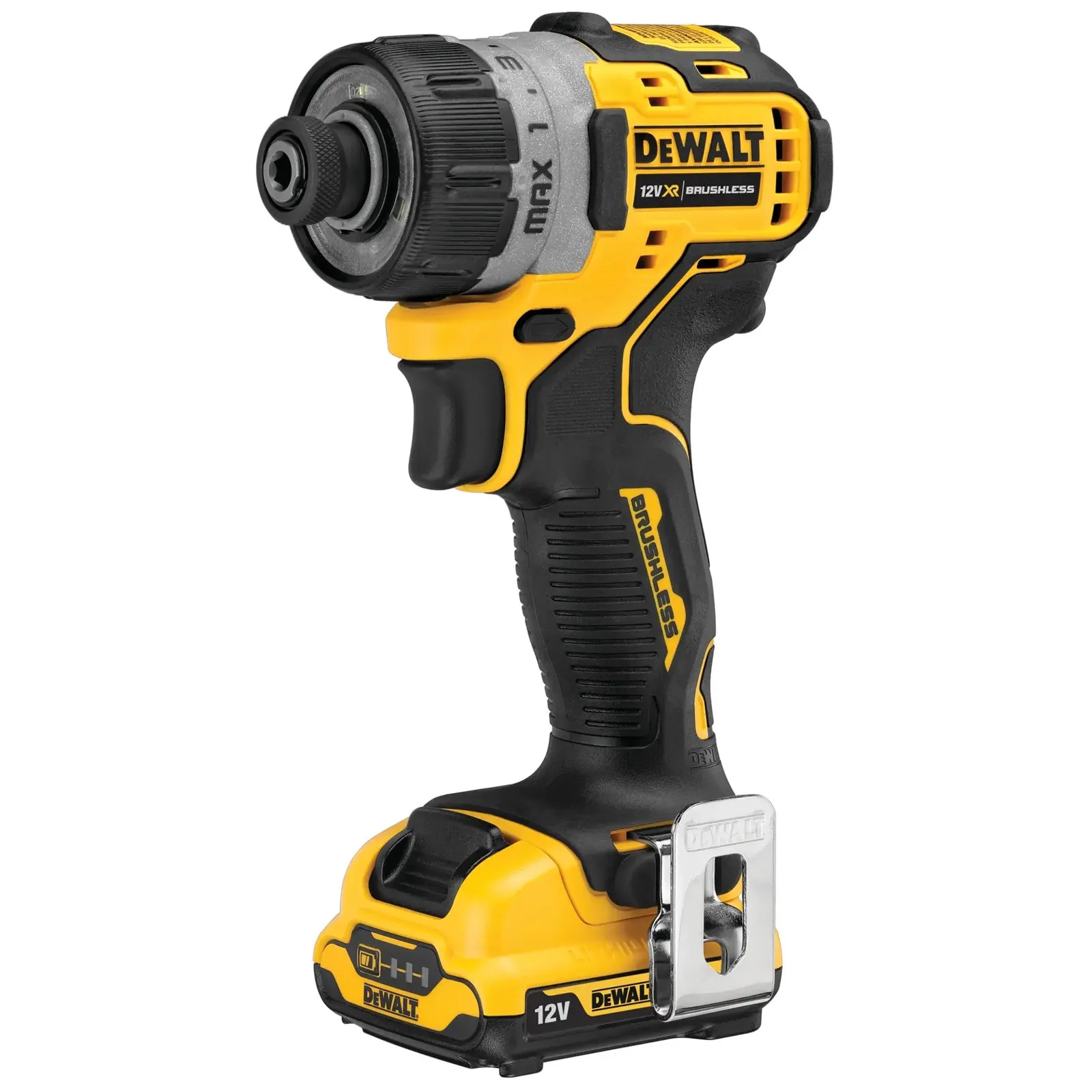 Аккумуляторная отвертка DeWalt DCF601D2-GB — фото производителя