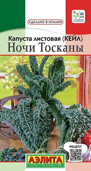 Капуста листовая (кале) Ночи Тосканы