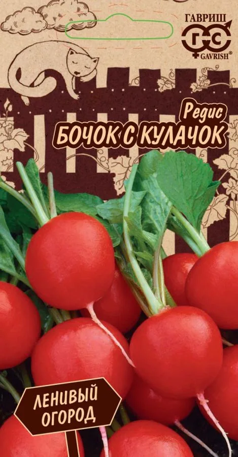 Редис Бочок с кулачок