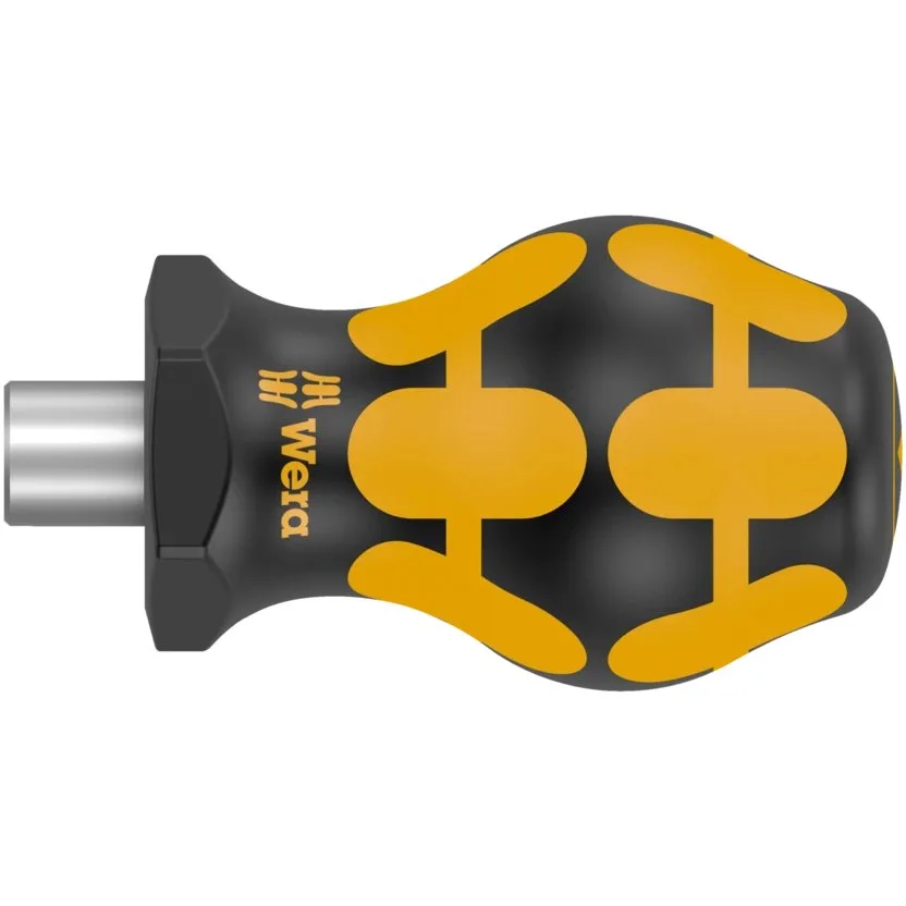 Короткая pучка-битодержатель, со стопорным кольцом Wera 809/1 ESD Stubby — фото производителя