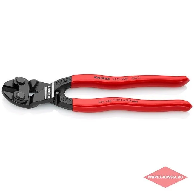 Компактный болторез, изогнут под углом CoBolt® Knipex KN-7121200 — фото производителя