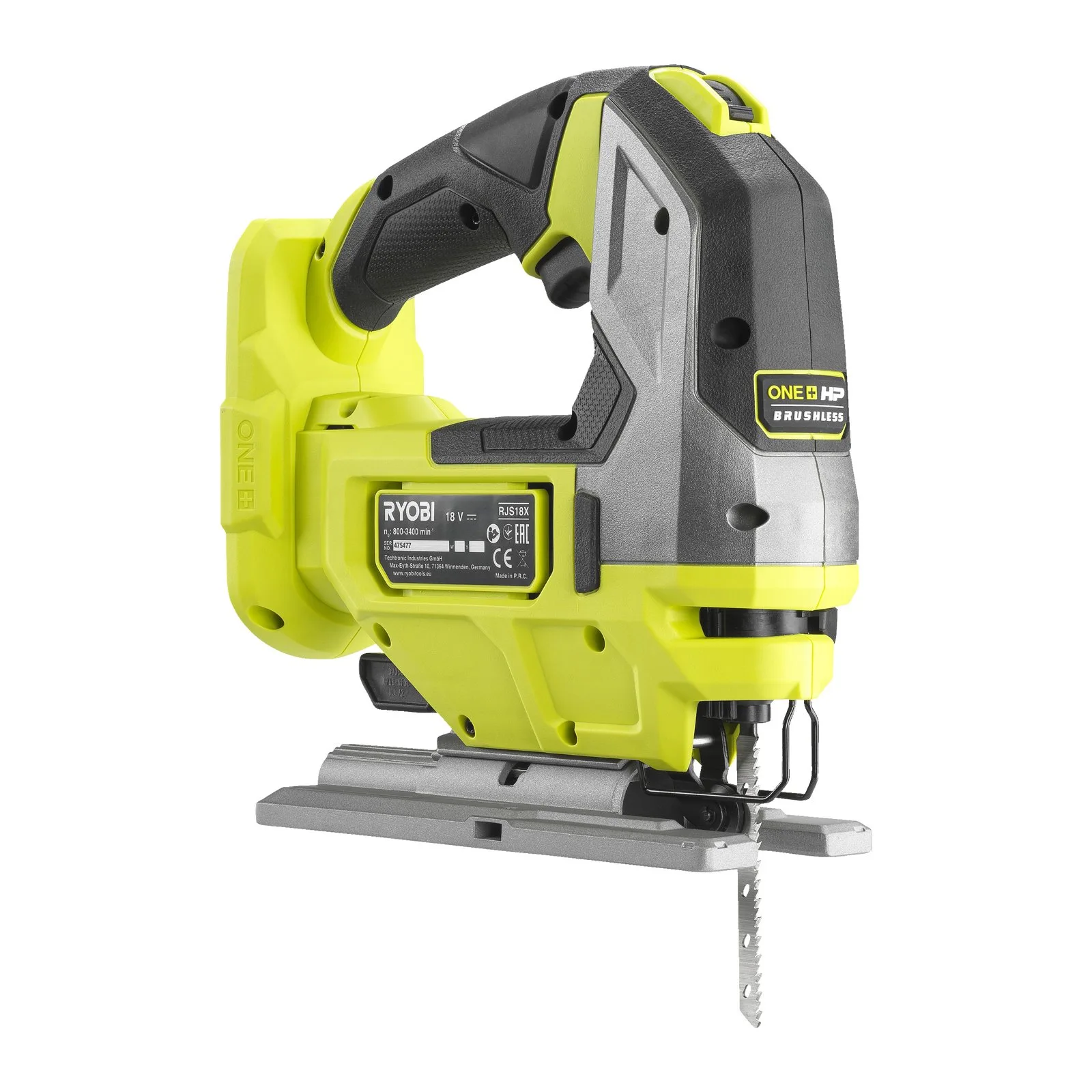 Аккумуляторный лобзик Ryobi RJS18X-0 — фото производителя