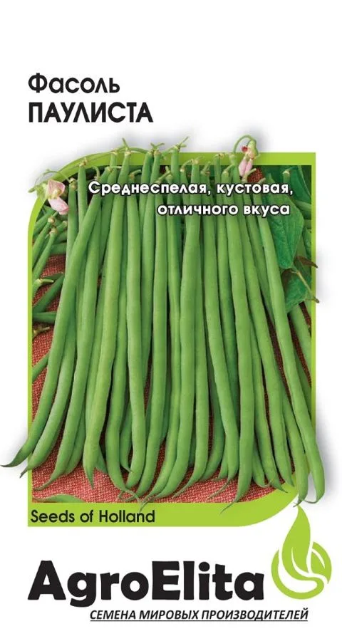 Фасоль спаржевая Паулиста
