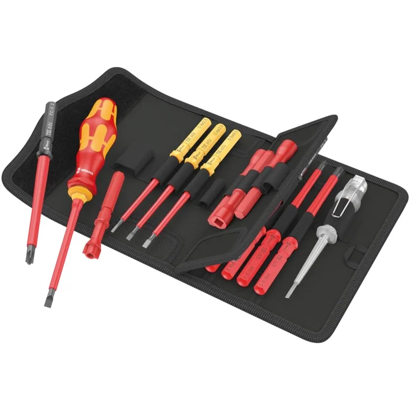 Набор инструментов Wera Kraftform Kompakt VDE 18 Universal 1 Tool Finder — фото производителя