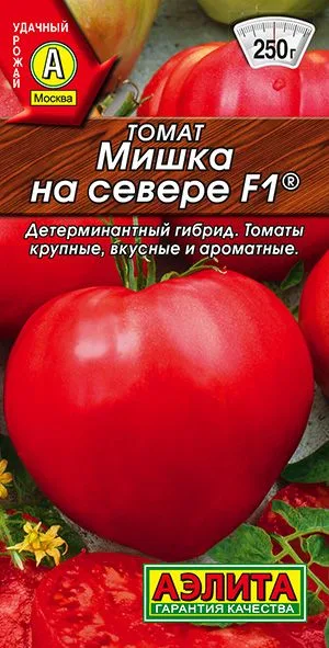 Семена: Томат Мишка на севере F1