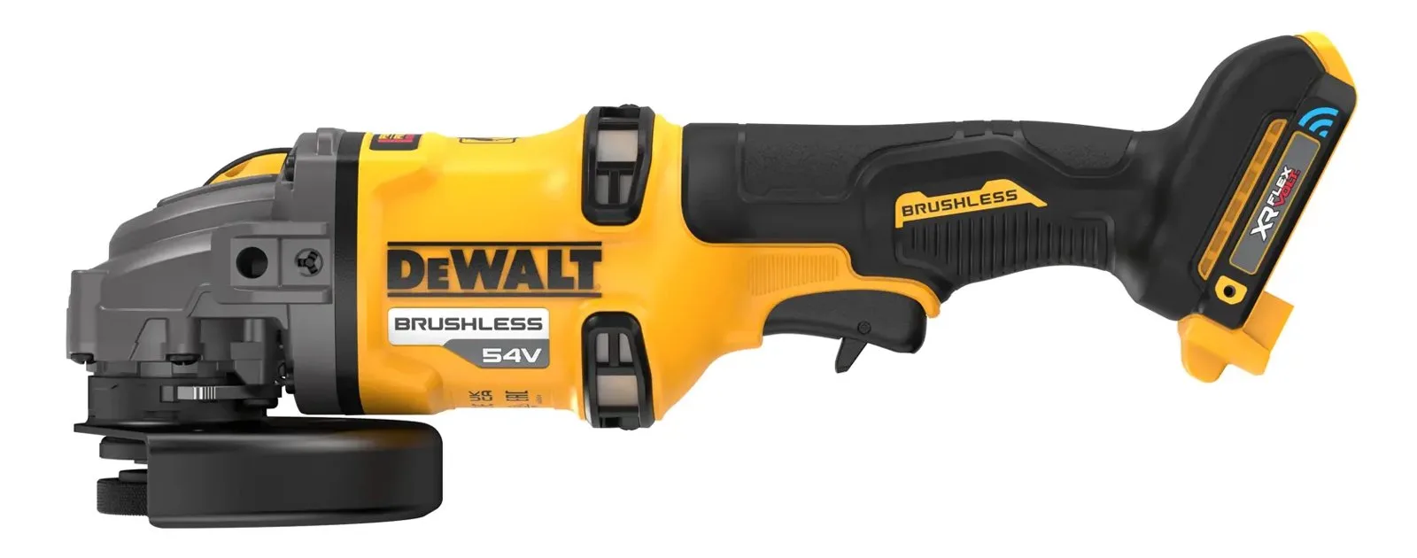 Аккумуляторная углошлифовальная машина DeWalt DCG418SHDN-XJ