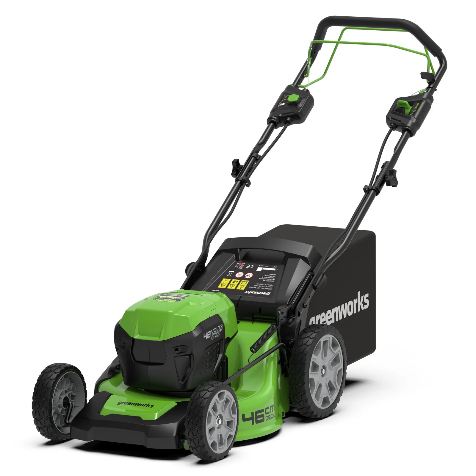 Аккумуляторная газонокосилка Greenworks GD24X2LM46SP