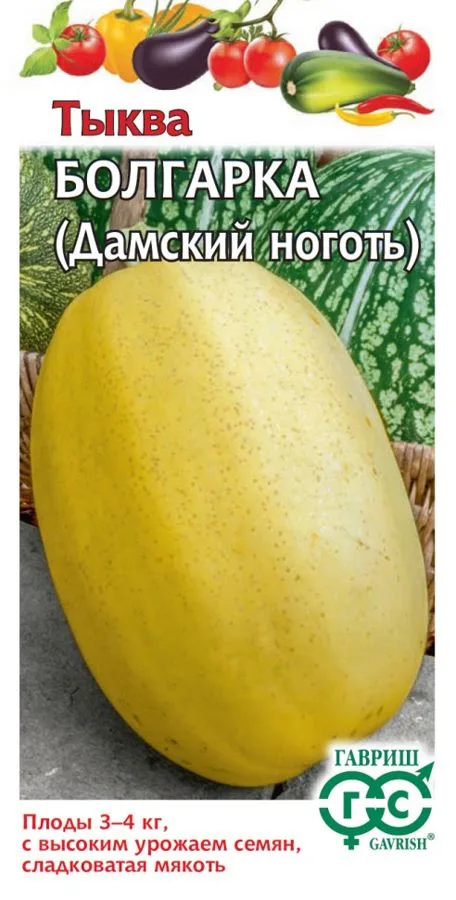 Тыква Болгарка (Дамский ноготь)