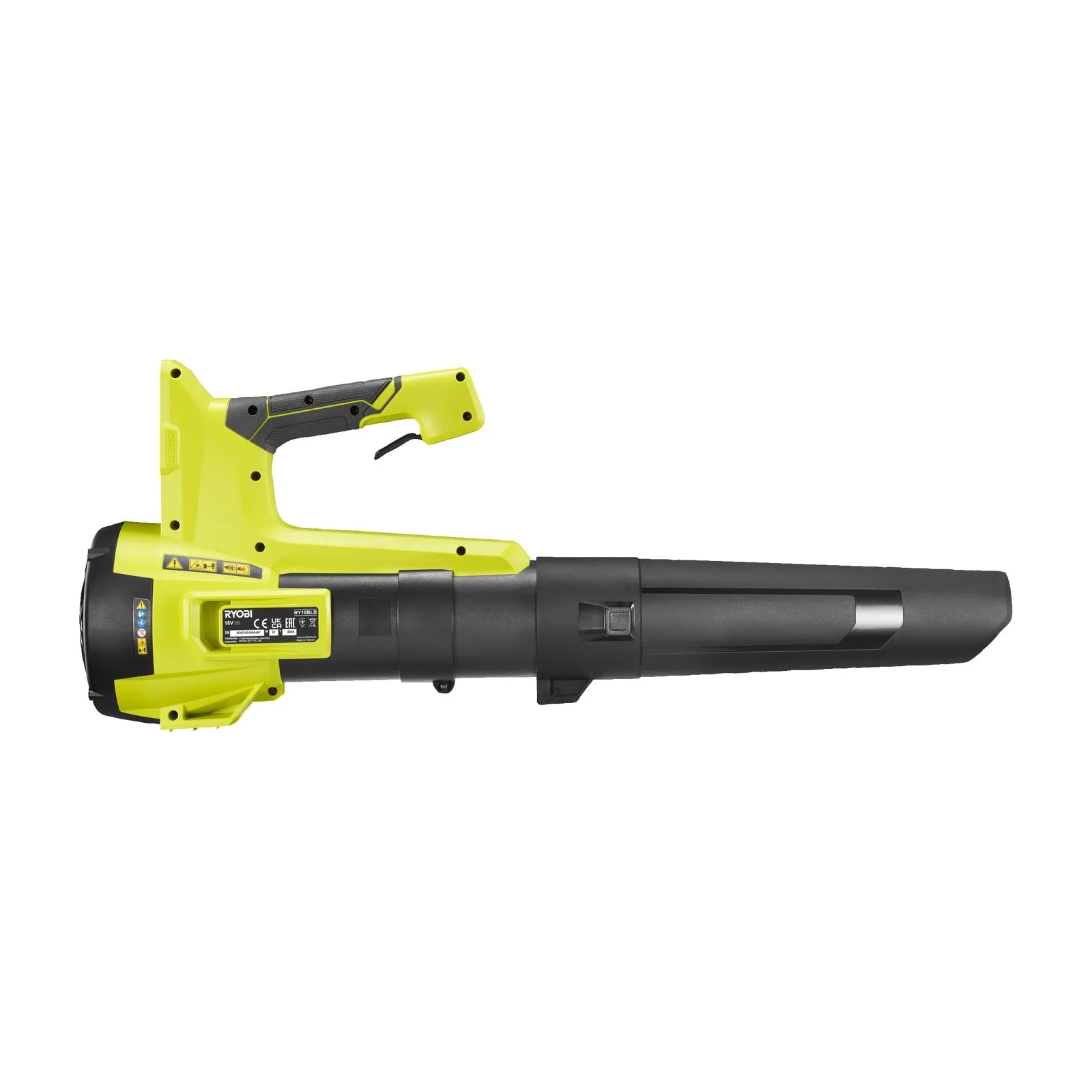 Аккумуляторная воздуходувка Ryobi RY18BLB-0 — фото производителя