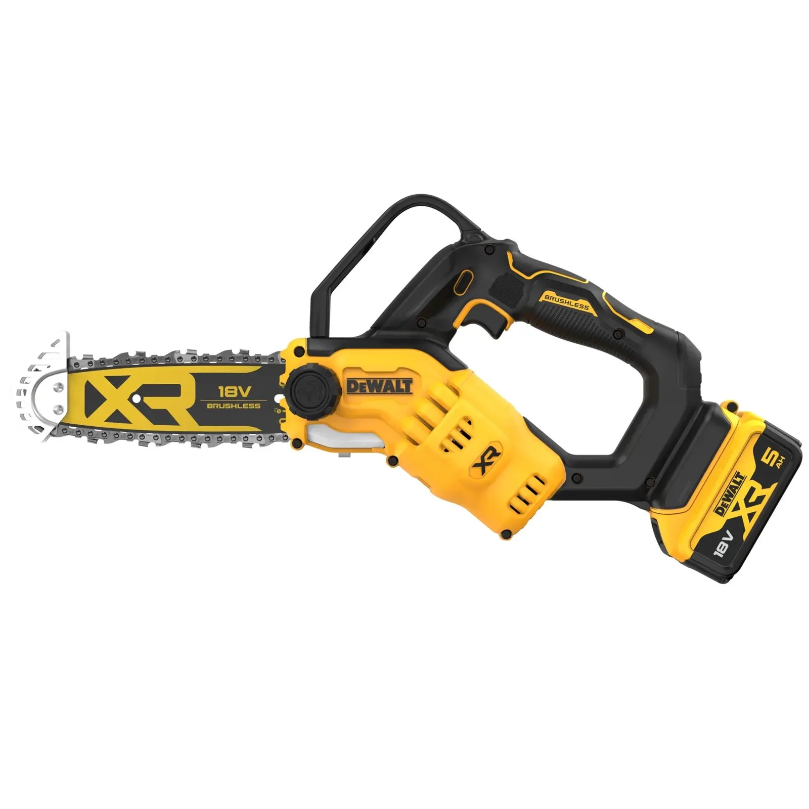 Аккумуляторная мини-пила DeWalt DCMPS520P1-GB