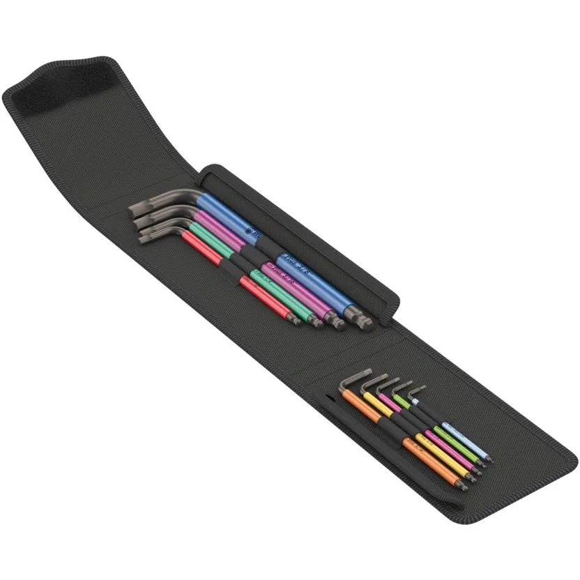 Набор Г-образных ключей, дюймовых, BlackLaser Wera 950/9 Hex-Plus Multicolour Imperial 1 — фото производителя