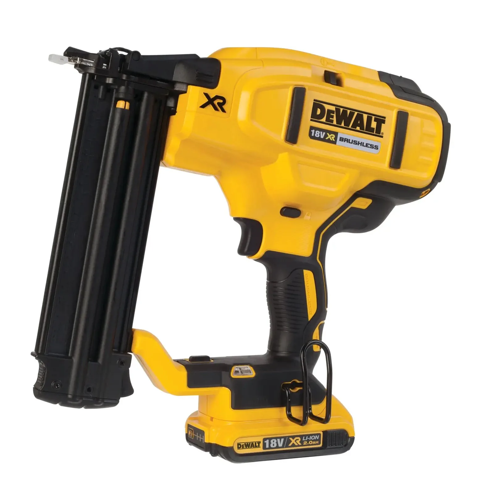 Аккумуляторный гвоздезабивной пистолет DeWalt DCN680D2-GB — фото производителя