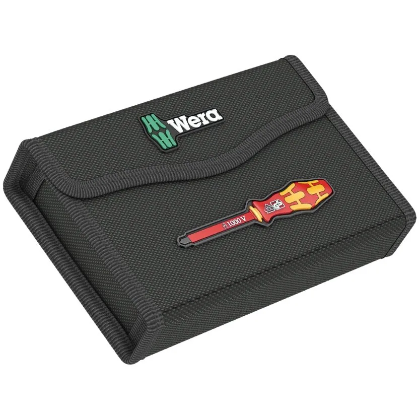 Текстильная коробка Kraftform Kompakt VDE 17 extra slim 1, без инструментов Wera 9413 — фото производителя
