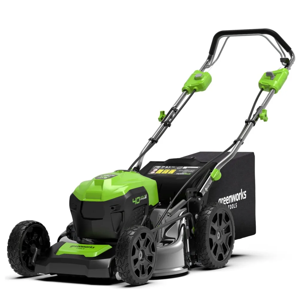 Аккумуляторная газонокосилка Greenworks GD40LM46SP