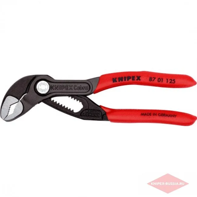 Высокотехнологичные сантехнические клещи Cobra® Knipex KN-8701125SB