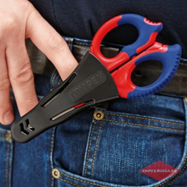 Ножницы электрика Knipex KN-9505155SB — фото производителя