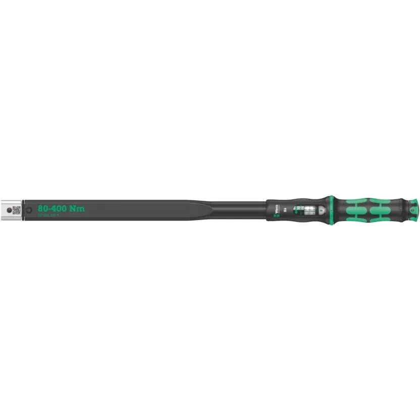 Динамометрический ключ для сменных инструментов, 80-400 Нм Wera Click-Torque X 6