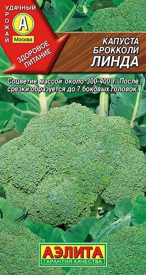 Капуста брокколи Линда