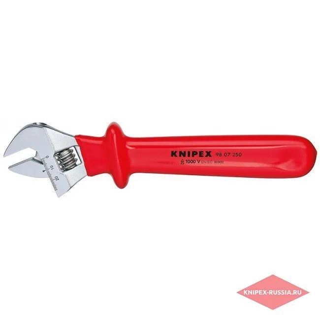 Разводной ключ регулируемый Knipex KN-9807250