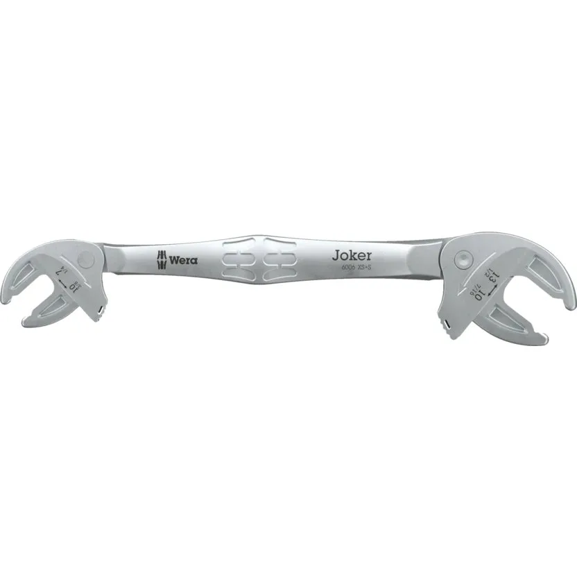 Двусторонний рожковый ключ с самонастройкой Wera 6006 Joker XS/S
