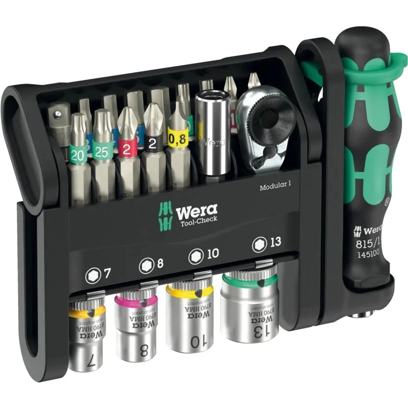 Набор инструментов Wera Tool-Check Modular 1 — фото производителя