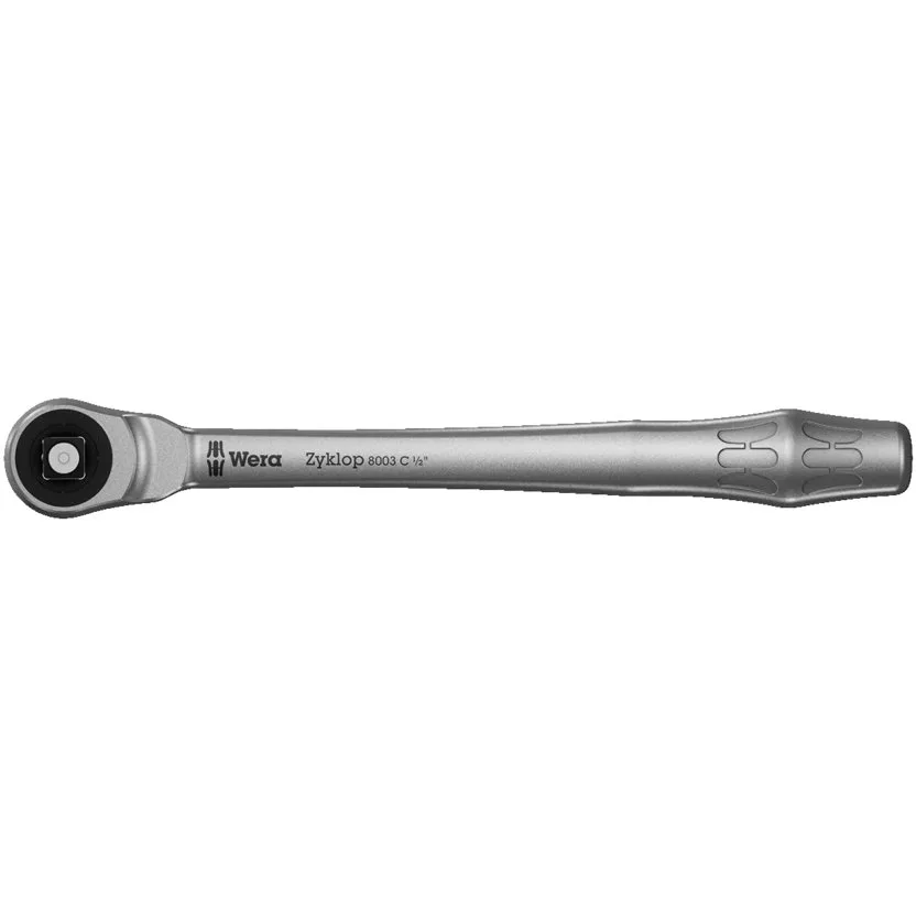 Трещотка Wera 8003 C Zyklop Metal - трещотка, сдвижной квадрат, привод 1/2"