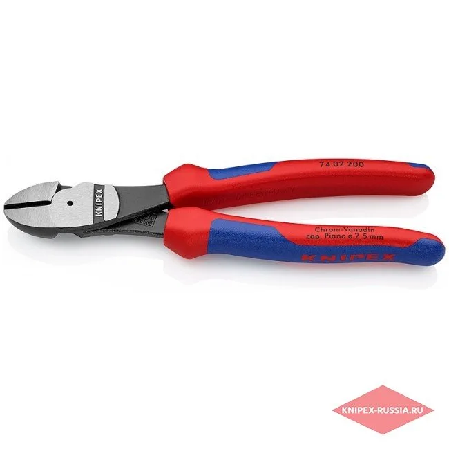 Кусачки боковые особой мощности Knipex KN-7402200 — фото производителя