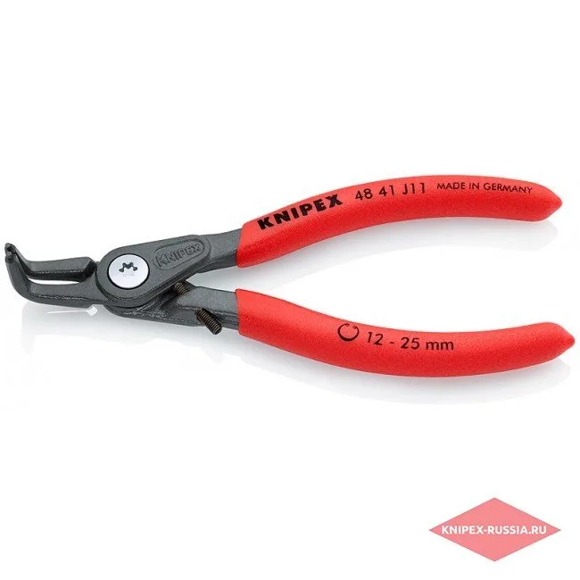 Прецизионные щипцы для внутренних стопорных колец Knipex KN-4841J11