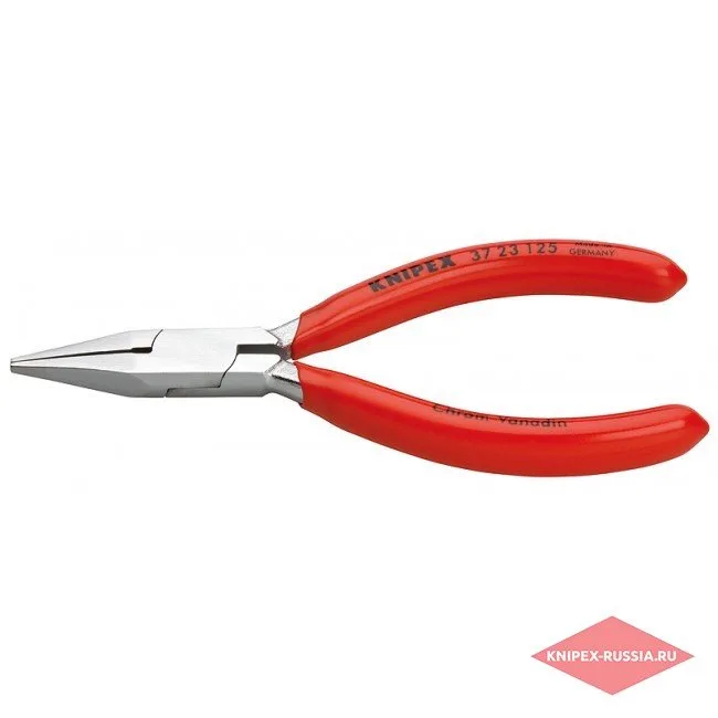 Клещи захватные с пластмассовыми ручками для точной механики Knipex KN-3723125 — фото производителя