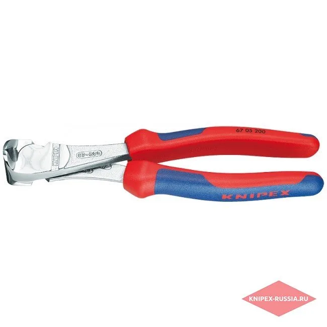 Кусачки торцевые особой мощности Knipex KN-6705200 — фото производителя