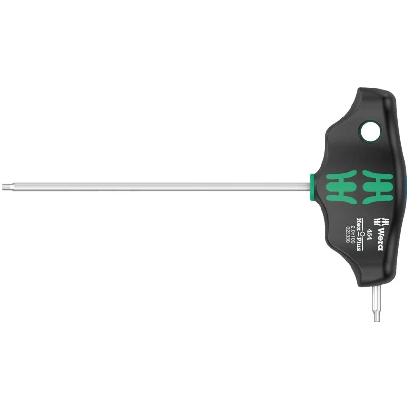 Шестигранная отвёртка с поперечной ручкой, Hex-Plus Wera 454