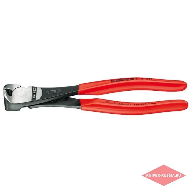 Кусачки торцевые особой мощности Knipex KN-6701200 — фото производителя