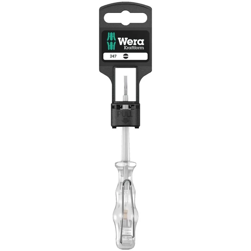 Однополюсный тестер фазного напряжения Wera 247 SB — фото производителя