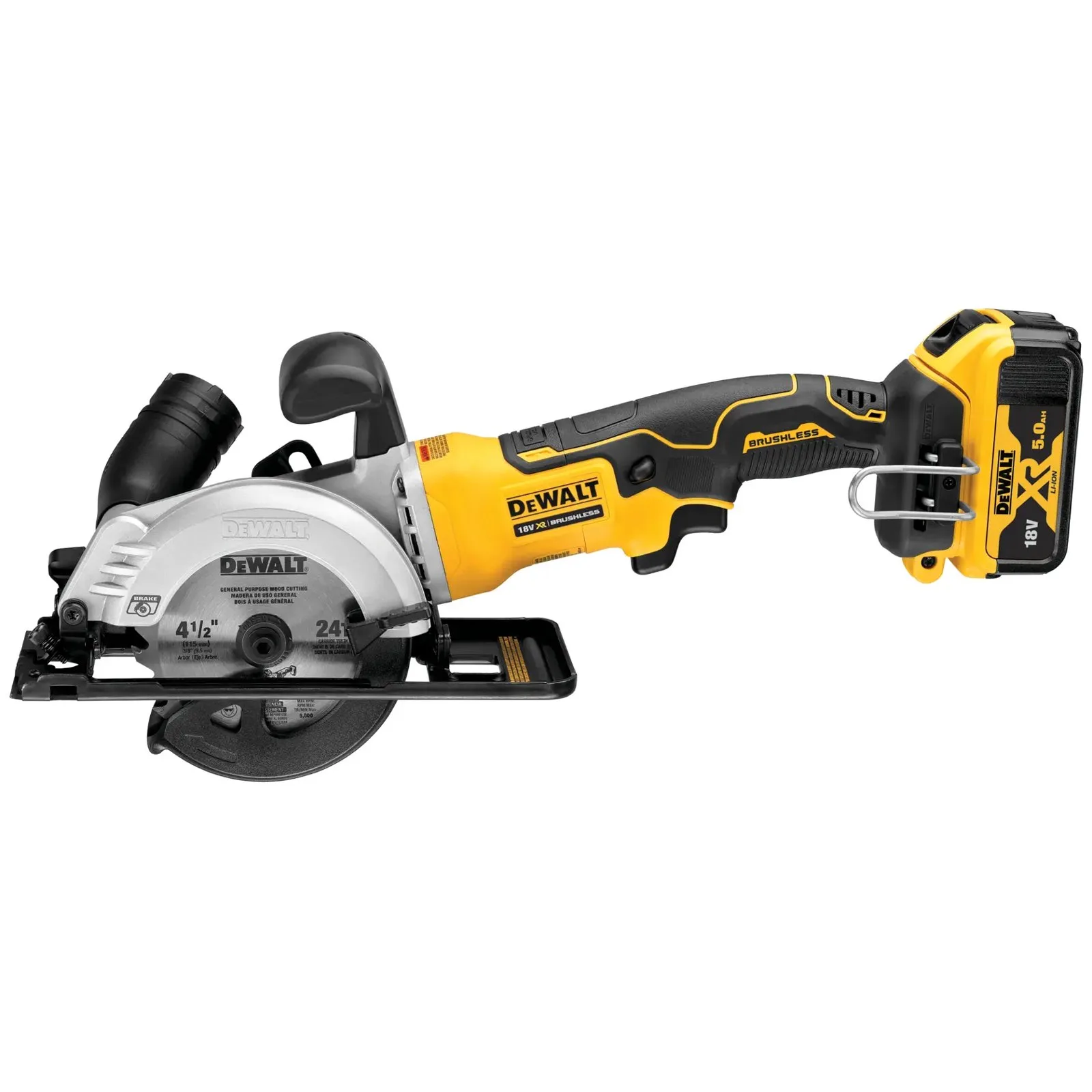 Аккумуляторная дисковая пила DeWalt DCS571P2-GB