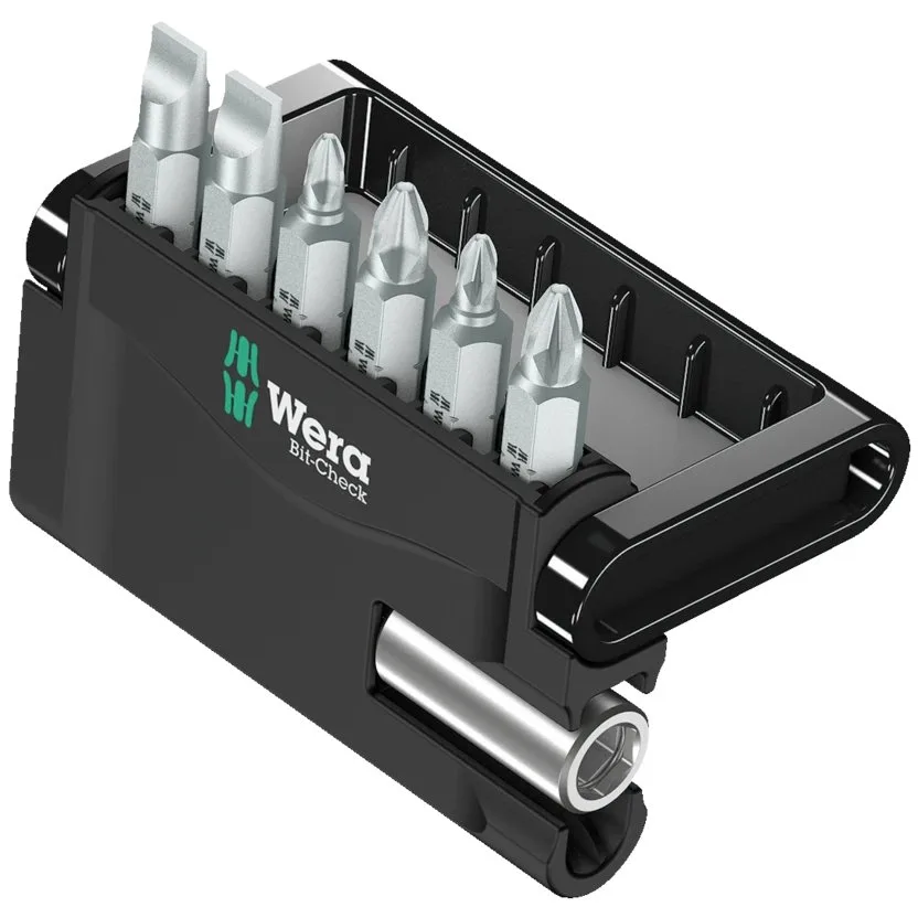 Набор инструментов Wera Bit-Check 7 Universal 1 — фото производителя