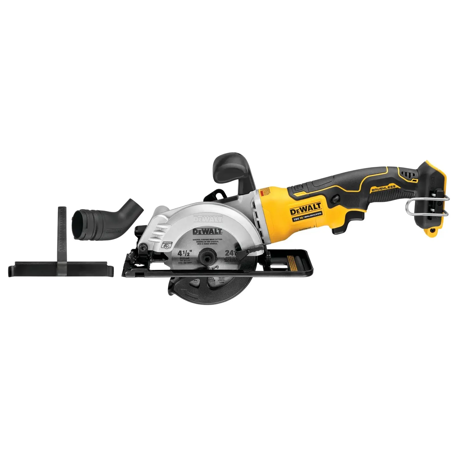 Аккумуляторная дисковая пила DeWalt DCS571N-XJ — фото производителя