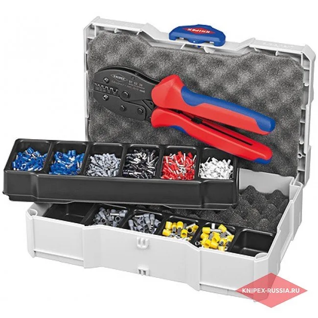 Набор кабельных наконечников для опрессовки Knipex KN-979023
