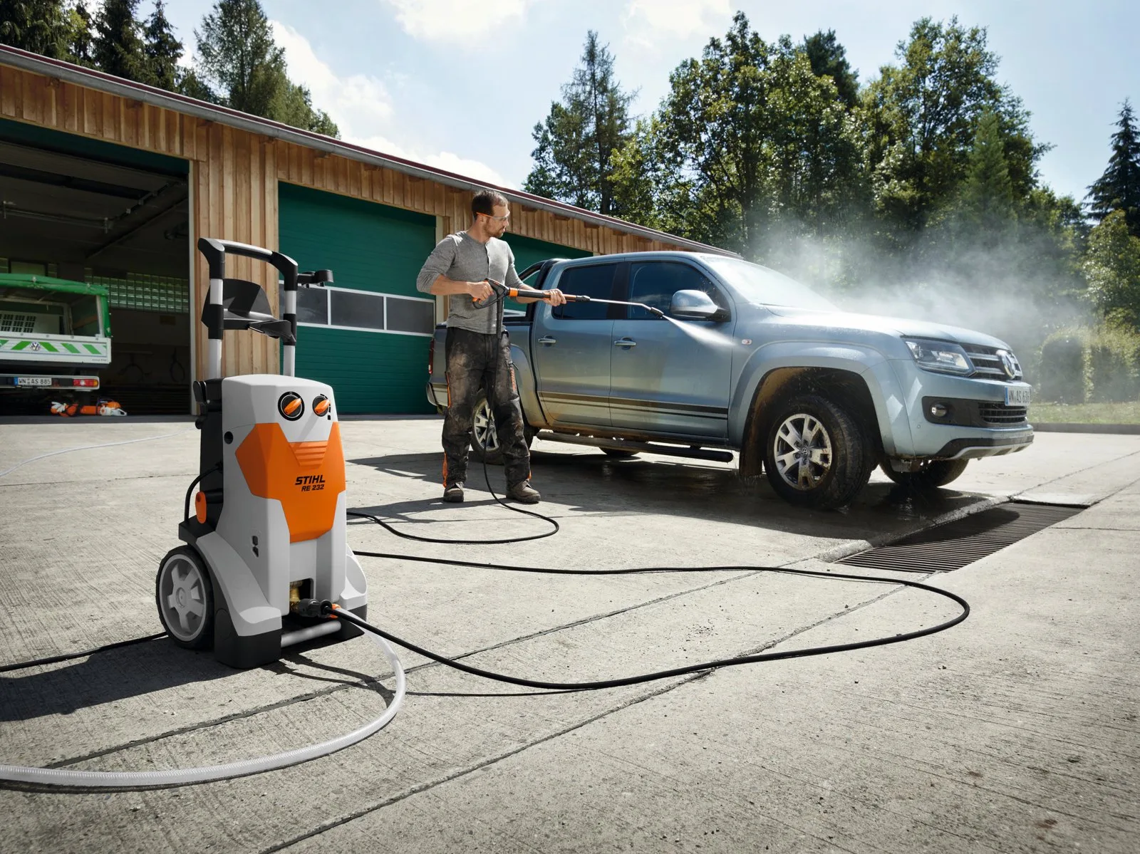 Электрический аппарат высокого давления STIHL RE 232 — фото производителя