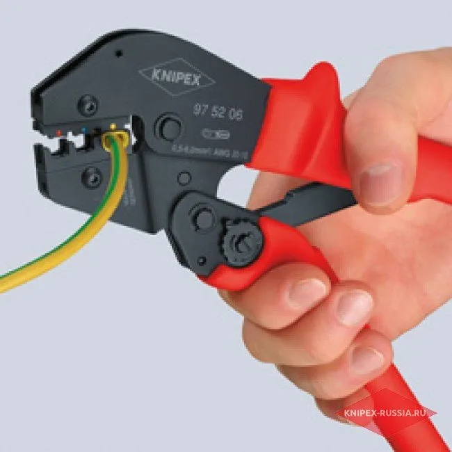 Клещи зажимные для опрессовки Knipex KN-975213 — фото производителя