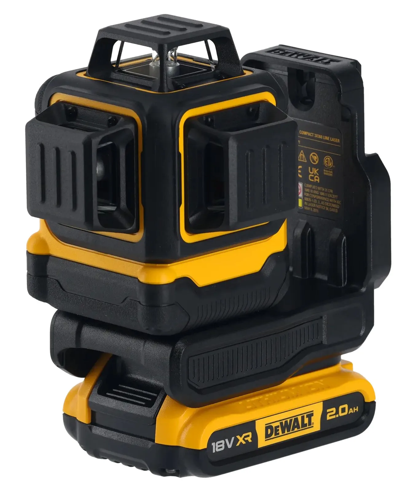 Лазерный нивелир DeWalt DCLE34031D1-GB — фото производителя