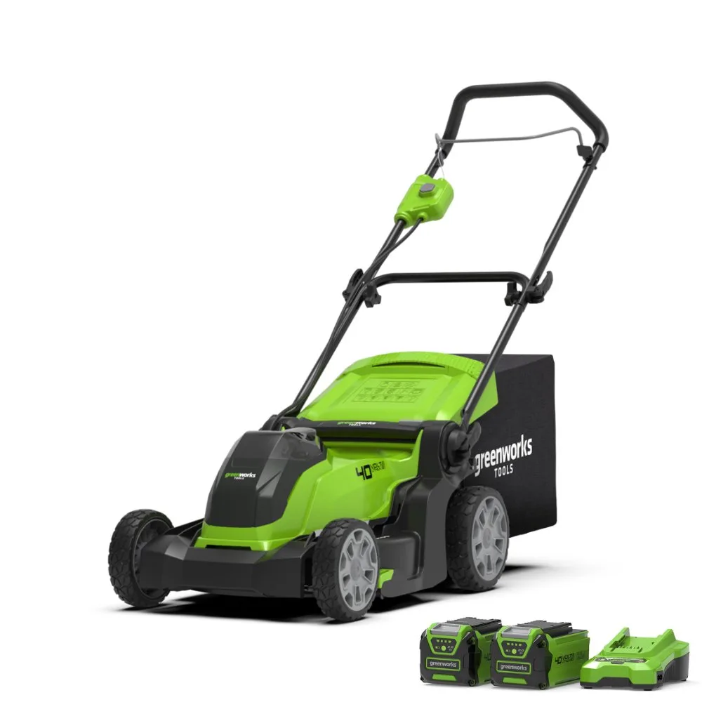 Газонокосилка аккумуляторная Greenworks G40LM41K2X