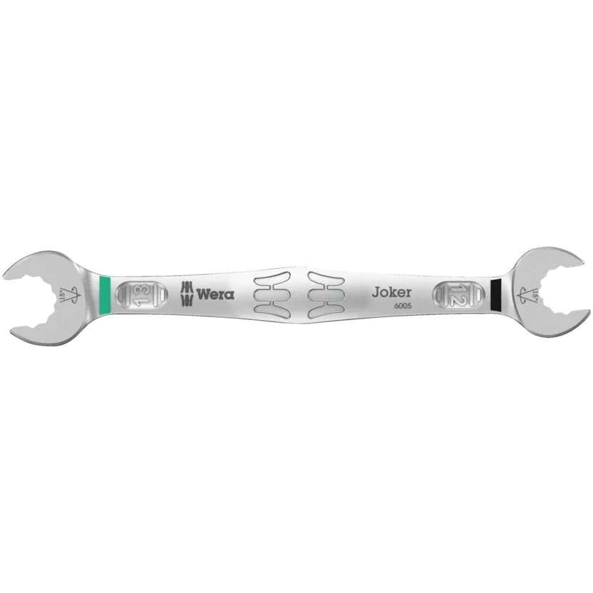 Двусторонний рожковый ключ Joker Wera 6005